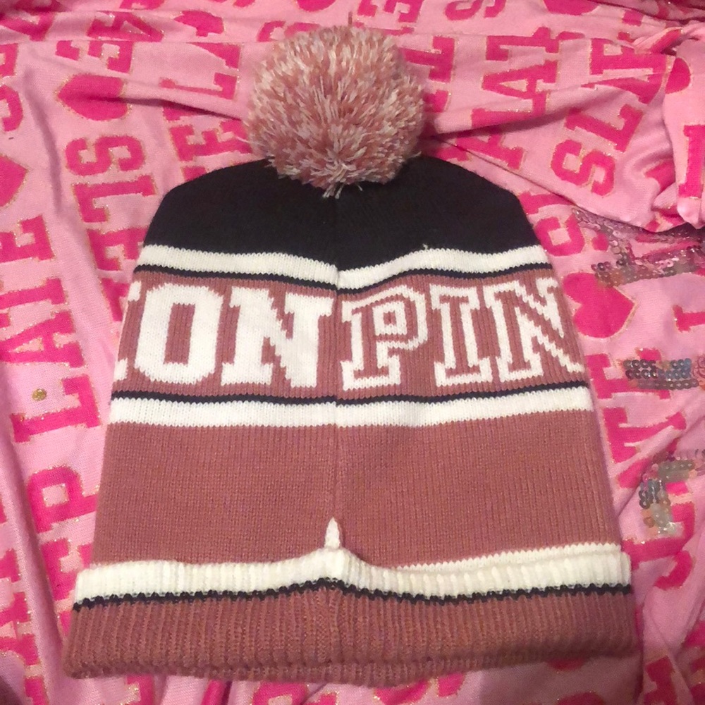 Pink beanie - Picture 2 of 2